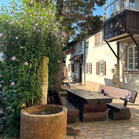 Exklusives Haus, Ruhig Gelegen Im Innenhof, Zentral, Lichtdurchflutet Zustellbett,Babybett Bei Bedarf Karlsruhe Exterior photo